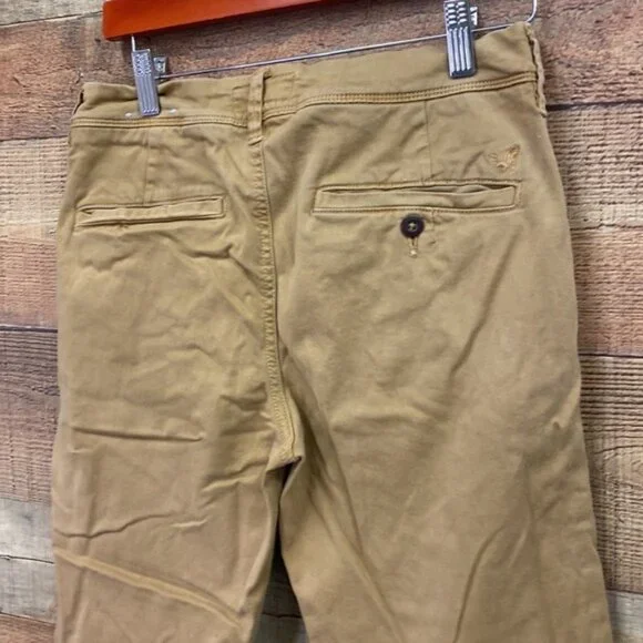 American Eagle Extreme Flex Khaki Pants 28x30 - Picture 5 of 6